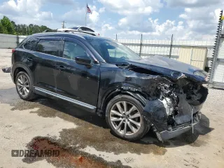 2018 Mazda CX-9 Grand Touring z VIN JM3TCADY2J0226902, wystawiony jako Copart lot #55352895 z przebiegiem 83 244 mil mil oraz Szkoda całkowita • Salvage title. Historia ofert i sprzedaży dostępna na DreamBid. Obrazek 4.
