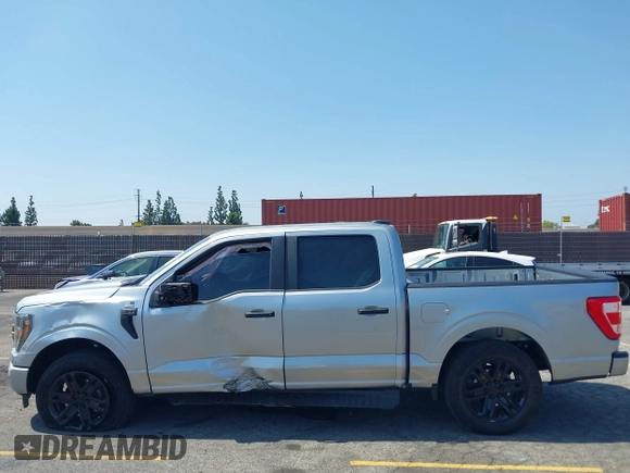 2023 Ford F-150 XL with VIN 1FTEW1CP0PKG14886, listed as a IAAI auction lot 42444367 with 10,677 mi miles and . Bid and sale history available at DreamBid. Image 14.