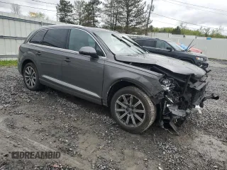 2018 Audi Q7 Premium Plus z VIN WA1LAAF70JD040782, wystawiony jako Copart lot #55930685 z przebiegiem 71 144 mil mil oraz Szkoda całkowita • Salvage title. Historia ofert i sprzedaży dostępna na DreamBid. Obrazek 4.
