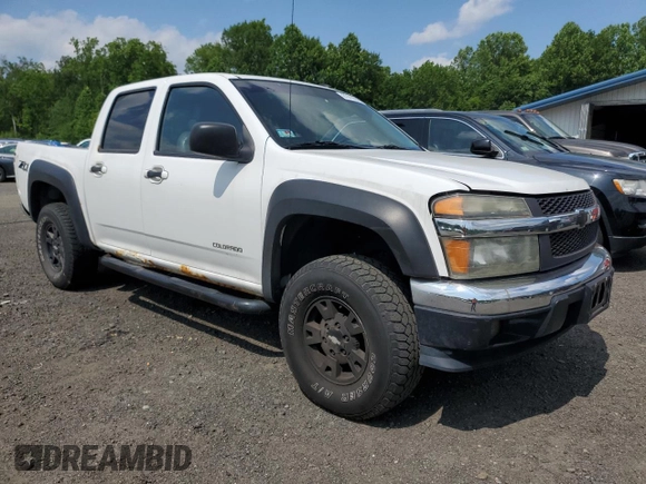 2005 Chevrolet Colorado 1SC LS Z85 with VIN 1GCDT136658170614, listed as a Copart auction lot 61416645 with 211,182 mi miles and Clean title. Bid and sale history available at DreamBid. Image 4.