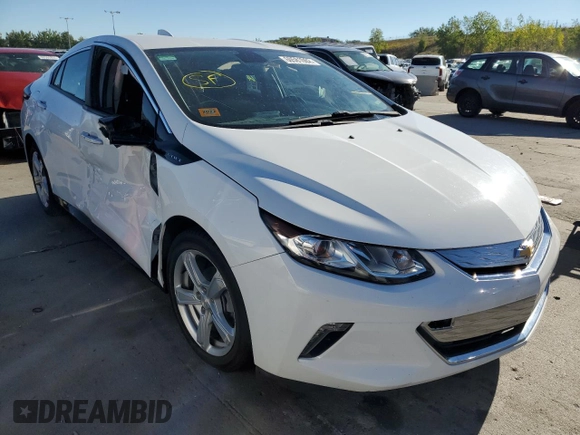2017 Chevrolet Volt LT with VIN 1G1RC6S59HU129202, listed as a Copart auction lot 60581062 with 124,373 mi miles. Bid and sale history available at carsss.com. Image 1.
