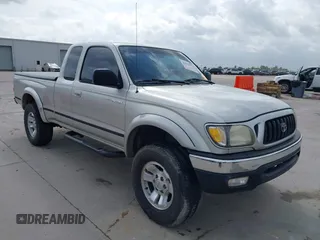 2002 Toyota Tacoma PreRunner with VIN 5TESN92N62Z024703, listed as a IAAI auction lot 42511872 with 287,828 mi miles and . Bid and sale history available at DreamBid. Image 1.