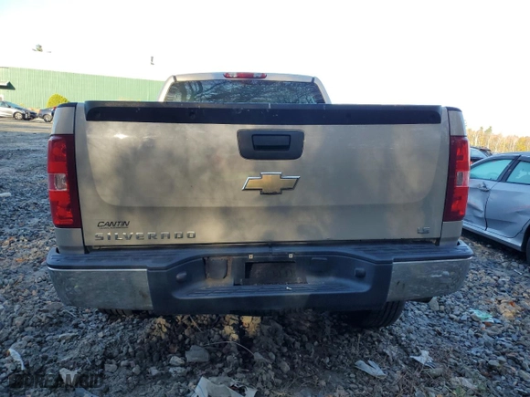 2009 Chevrolet Silverado 1500 Work Truck with VIN 1GCEK19C09Z117850, listed as a Copart auction lot 76186004 with 0 mi miles and Salvage Title. Bid and sale history available at carsss.com. Image 6.