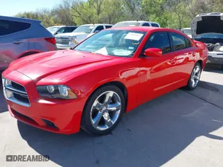 2014 Dodge Charger SXT with VIN 2C3CDXHG0EH180681, listed as a IAAI auction lot 41868514 with 187,872 mi miles. Bid and sale history available at carsss.com. Image 2.