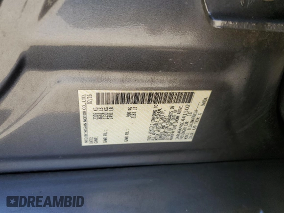 2016 Nissan Maxima SL with VIN 1N4AA6AP4GC441502, listed as a Copart auction lot 63307305 with 109,760 mi miles and Salvage title. Bid and sale history available at DreamBid. Image 12.
