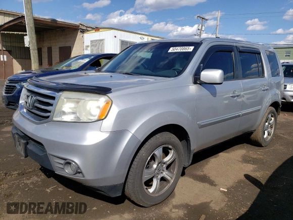 2012 Honda Pilot EX with VIN 5FNYF4H46CB050164, listed as a Copart auction lot 50470865 with 251,132 mi miles and Salvage Title. Bid and sale history available at DreamBid. Image 1.