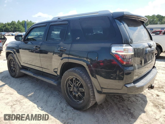 2017 Toyota 4Runner SR5 with VIN JTEZU5JR7H5161686, listed as a Copart auction lot 62565725 with 68,043 mi miles and Salvage title. Bid and sale history available at DreamBid. Image 2.