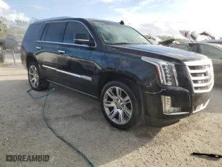2017 Cadillac Escalade Premium Luxury with VIN 1GYS3CKJ4HR174758, listed as a Copart auction lot 74377094 with 0 mi miles and Non Repairable. Bid and sale history available at carsss.com. Image 4.