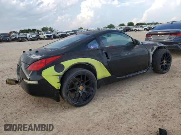 2005 Nissan 350Z Enthusiast with VIN JN1AZ34DX5M608491, listed as a Copart auction lot 55317375 with 202,170 mi miles and Clean Title. Bid and sale history available at carsss.com. Image 3.