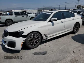 2023 BMW 5 Series 530i with VIN WBA53BH02PWX98812, listed as a Copart auction lot 52529665 with 45,289 mi miles and Salvage title. Bid and sale history available at DreamBid. Image 1.