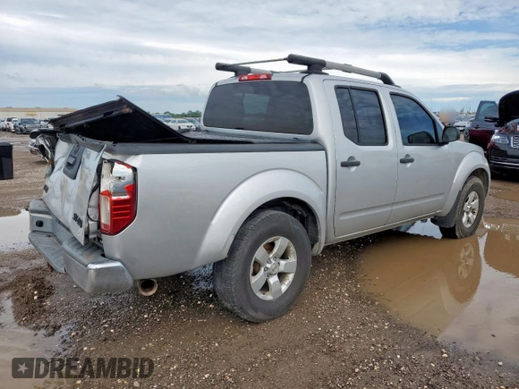 2013 Nissan Frontier SV with VIN 1N6AD0EVXDN732221, listed as a Copart auction lot 58527155 with 129,763 mi miles and Salvage title. Bid and sale history available at DreamBid. Image 3.