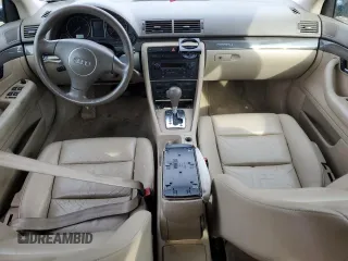 2005 Audi A4 1.8T SE with VIN WAULC68E75A020428, listed as a Copart auction lot 42338655 with 0 mi miles and Salvage Title. Bid and sale history available at carsss.com. Image 8.