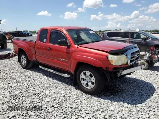 2010 Toyota Tacoma PreRunner with VIN 5TETU4GN3AZ674493, listed as a Copart auction lot 51345825 with 111,629 mi miles and Salvage Title. Bid and sale history available at carsss.com. Image 4.