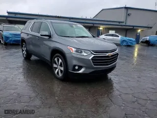 2021 Chevrolet Traverse LT Leather with VIN 1GNERHKWXMJ144304, listed as a Copart auction lot 85142024 with 65,695 mi miles and Salvage Title. Bid and sale history available at carsss.com. Image 15.