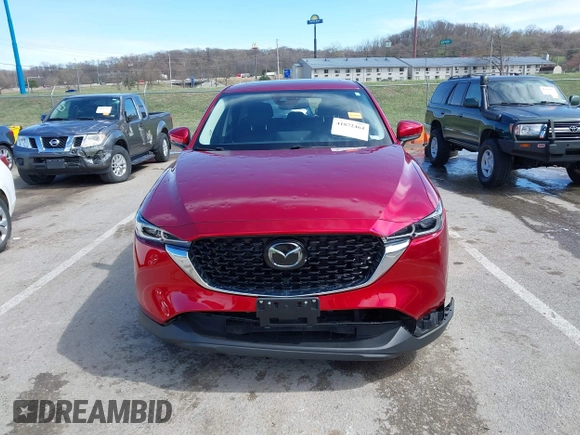 2023 Mazda CX-5 S Preferred with VIN JM3KFBCM1P0192760, listed as a IAAI auction lot 41872464 with 19,005 mi miles and . Bid and sale history available at carsss.com. Image 12.