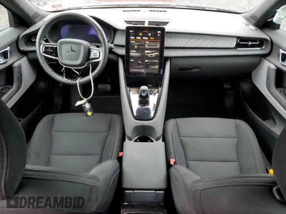 2023 Polestar 2 Performance z VIN YSMET3KA7PL135039, wystawiony jako Copart lot #73101384 z przebiegiem 27 198 mil mil oraz Czysty tytuł • Clean title. Historia ofert i sprzedaży dostępna na DreamBid. Obrazek 8.