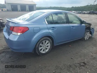 2010 Subaru Legacy Premium All-Weather Anniversary with VIN 4S3BMBG67A3231657, listed as a Copart auction lot 61060025 with Not provided miles and Salvage title. Bid and sale history available at DreamBid. Image 3.