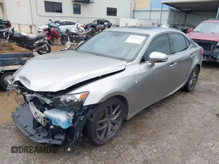 2015 Lexus IS 250 with VIN JTHCF1D28F5022738, listed as a IAAI auction lot 42487636 with 104,789 mi miles and . Bid and sale history available at DreamBid. Image 2.