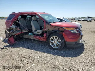 2015 Ford Explorer Limited with VIN 1FM5K7F88FGA53885, listed as a Copart auction lot 51673325 with 77,890 mi miles and Salvage Title. Bid and sale history available at carsss.com. Image 4.