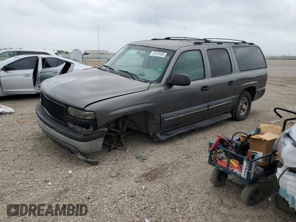 2002 Chevrolet Suburban LS z VIN 3GNEC16Z92G324689, wystawiony jako Copart lot #51615495 z przebiegiem Nie podano mil oraz Szkoda całkowita • Salvage title. Historia ofert i sprzedaży dostępna na DreamBid. Obrazek 1.