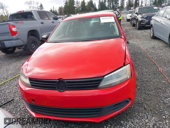 2012 Volkswagen Jetta Sedan S w/Sunroof with VIN 3VW2K7AJ2CM373655, listed as a IAAI auction lot 41943318 with 125,614 mi miles. Bid and sale history available at carsss.com. Image 13.