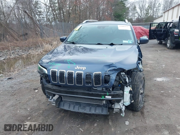 2021 Jeep Cherokee Limited with VIN 1C4PJMDX7MD185723, listed as a IAAI auction lot 42006135 with 41,614 mi miles and . Bid and sale history available at DreamBid. Image 12.