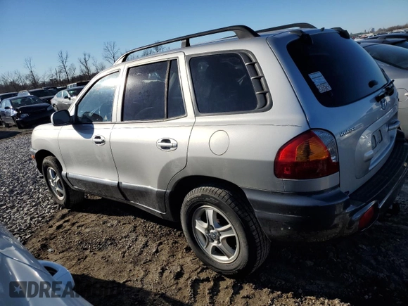 2003 Hyundai Santa Fe GLS with VIN KM8SC73D13U534494, listed as a Copart auction lot 83258244 with 81,834 mi miles and Salvage Title. Bid and sale history available at carsss.com. Image 2.