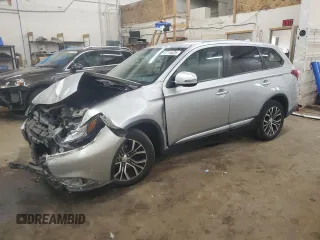 2018 Mitsubishi Outlander ES with VIN JA4AZ3A37JZ064080, listed as a Copart auction lot 57714425 with 188,172 mi miles and Salvage title. Bid and sale history available at DreamBid. Image 1.