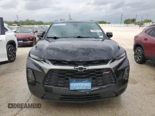 2022 Chevrolet Blazer RS with VIN 3GNKBERS7NS236298, listed as a Copart auction lot 53405145 with 51,334 mi miles and Clean title. Bid and sale history available at DreamBid. Image 5.