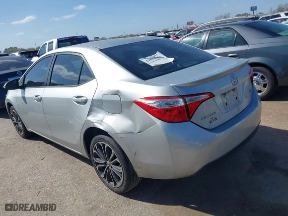 2016 Toyota Corolla L with VIN 5YFBURHE0GP397971, listed as a IAAI auction lot 41813410 with 153,789 mi miles. Bid and sale history available at carsss.com. Image 3.