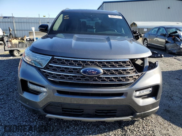 2022 Ford Explorer King Ranch z VIN 1FM5K8LC1NGC30483, wystawiony jako Copart lot #48477725 z przebiegiem 21 339 mil mil oraz Szkoda całkowita • Salvage title. Historia ofert i sprzedaży dostępna na DreamBid. Obrazek 5.