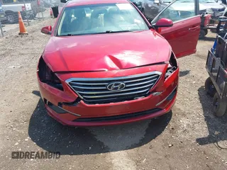 2016 Hyundai Sonata SE with VIN 5NPE24AF7GH318608, listed as a IAAI auction lot 42665235 with 64,980 mi miles and . Bid and sale history available at DreamBid. Image 6.
