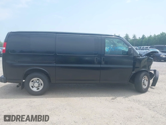 2019 Chevrolet Express Cargo with VIN 1GCWGAFP9K1229029, listed as a IAAI auction lot 42387553 with 78,666 mi miles and . Bid and sale history available at DreamBid. Image 13.