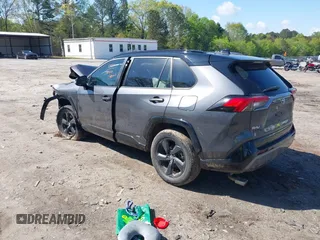 2021 Toyota RAV4 Hybrid XSE with VIN 2T3E6RFV2MW017668, listed as a IAAI auction lot 42008581 with Not provided miles and . Bid and sale history available at DreamBid. Image 3.