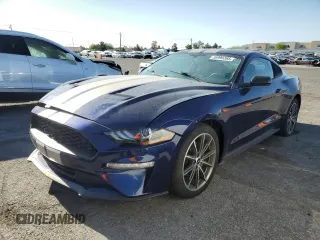 2018 Ford Mustang EcoBoost z VIN 1FA6P8TH2J5114422, wystawiony jako Copart lot #56995385 z przebiegiem 53 729 mil mil oraz Czysty tytuł • Clean title. Historia ofert i sprzedaży dostępna na DreamBid. Obrazek 1.