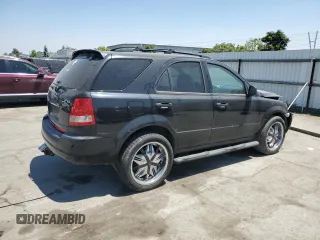 2006 Kia Sorento LX with VIN KNDJD733365525072, listed as a Copart auction lot 60260835 with 128,572 mi miles and Salvage title. Bid and sale history available at DreamBid. Image 3.