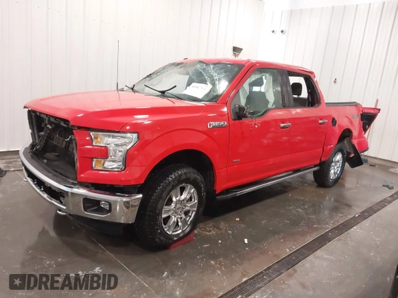 2016 Ford F-150 XLT with VIN 1FTEW1EP6GKD55091, listed as a IAAI auction lot 41812120 with 201,455 mi miles and . Bid and sale history available at DreamBid. Image 2.