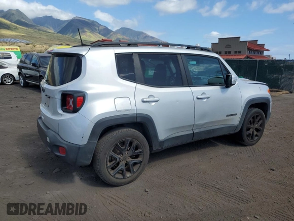 2018 Jeep Renegade Altitude with VIN ZACCJBBB0JPH10922, listed as a Copart auction lot 49244664 with 71,633 mi miles and Clean title. Bid and sale history available at DreamBid. Image 3.
