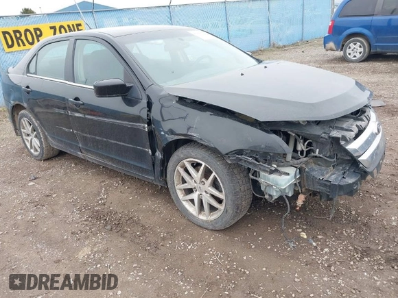 2010 Ford Fusion SEL with VIN 3FAHP0JA6AR385965, listed as a IAAI auction lot 41908808 with 130,436 mi miles. Bid and sale history available at carsss.com. Image 1.