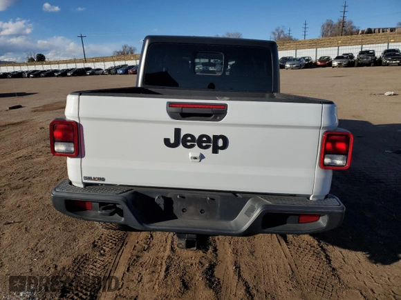 2021 Jeep Gladiator Sport S с VIN 1C6HJTAG3ML508147, выставлен на аукционе Copart как лот 48137855 с пробегом 43 407 миль миль и Списание • Salvage title. История ставок и продаж доступна на DreamBid. Изображение 6.