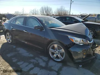 2014 Chevrolet Malibu LTZ with VIN 1G11J5SX6EF144397, listed as a Copart auction lot 42152225 with 0 mi miles and Salvage Title. Bid and sale history available at carsss.com. Image 4.