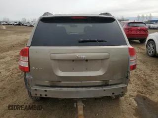 2008 Jeep Compass Sport with VIN 1J8FF47W68D639328, listed as a Copart auction lot 50756395 with 242,557 mi miles and Salvage Title. Bid and sale history available at carsss.com. Image 6.