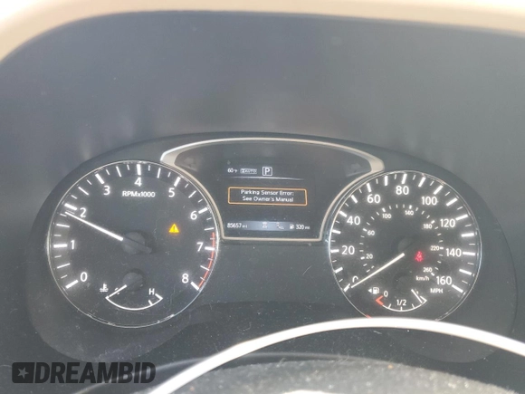 2018 Nissan Pathfinder SV z VIN 5N1DR2MMXJC658758, wystawiony jako Copart lot #54649225 z przebiegiem 85 657 mil mil oraz Szkoda całkowita • Salvage title. Historia ofert i sprzedaży dostępna na DreamBid. Obrazek 9.