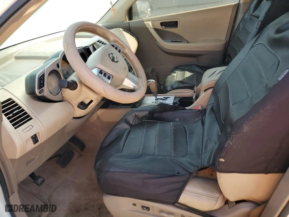 2004 Nissan Murano SL with VIN JN8AZ08W54W309053, listed as a Copart auction lot 74856154 with 0 mi miles and Salvage Title. Bid and sale history available at carsss.com. Image 7.