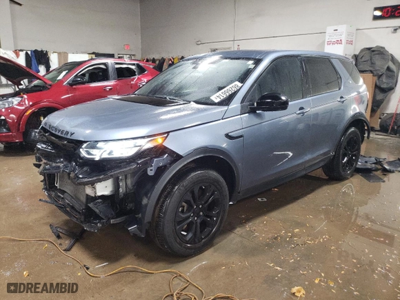 2020 Land Rover Discovery Sport Standard with VIN SALCK2FX0LH865430, listed as a Copart auction lot 86266614 with 30,193 mi miles and Salvage Title. Bid and sale history available at carsss.com. Image 1.
