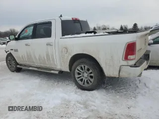 2015 Ram 1500 Laramie Longhorn with VIN 1C6RR7PM4FS655846, listed as a Copart auction lot 87804655 with 159,557 mi miles and Salvage title. Bid and sale history available at DreamBid. Image 2.