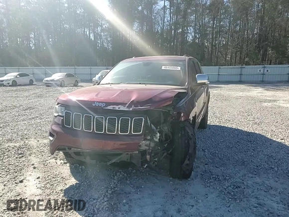 2017 Jeep Grand Cherokee Limited with VIN 1C4RJEBG4HC812987, listed as a Copart auction lot 46455665 with 77,863 mi miles and Salvage Title. Bid and sale history available at carsss.com. Image 11.