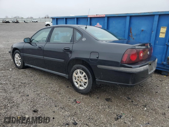 2001 Chevrolet Impala with VIN 2G1WF55E919164941, listed as a Copart auction lot 51819615 with 205,741 mi miles and Non Repairable. Bid and sale history available at DreamBid. Image 2.