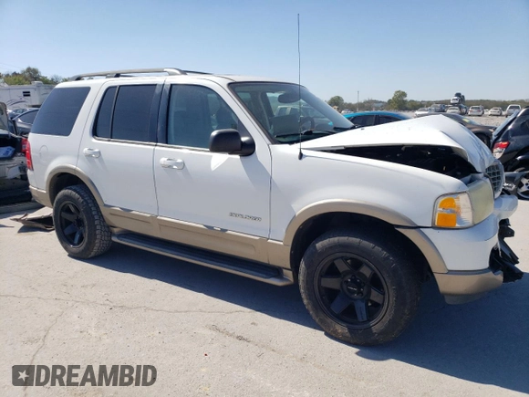 2004 Ford Explorer Eddie Bauer with VIN 1FMDU74K24ZB34175, listed as a Copart auction lot 74345704 with Not provided miles and Salvage title. Bid and sale history available at DreamBid. Image 4.