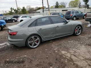 2023 Audi A4 S line Premium Plus with VIN WAUEAAF40PA012816, listed as a Copart auction lot 51128865 with 16,875 mi miles and Salvage Title. Bid and sale history available at DreamBid. Image 3.